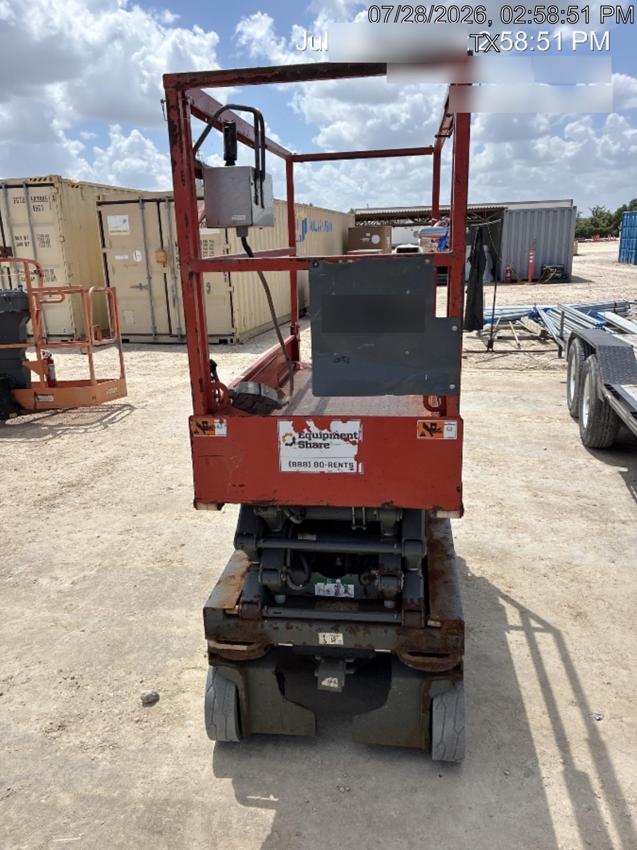 2019 Skyjack SJIII-3219 Standard Options