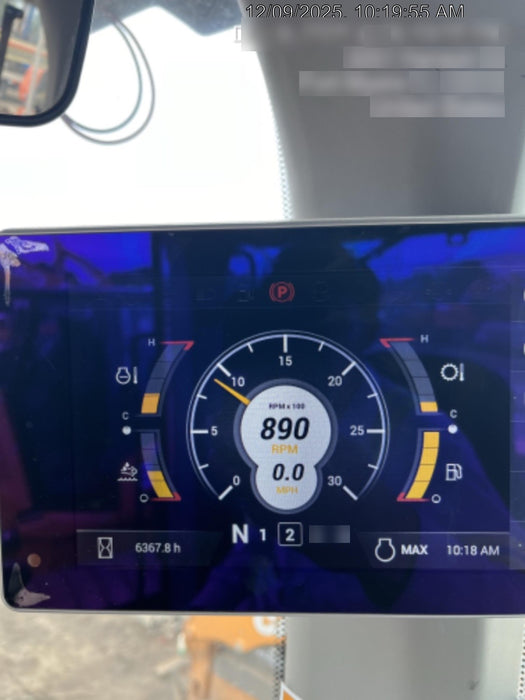 2018 Case 621G CLOSED CAB, 1 FUNCTION, JRB 416 STYLE HYD COUPLER