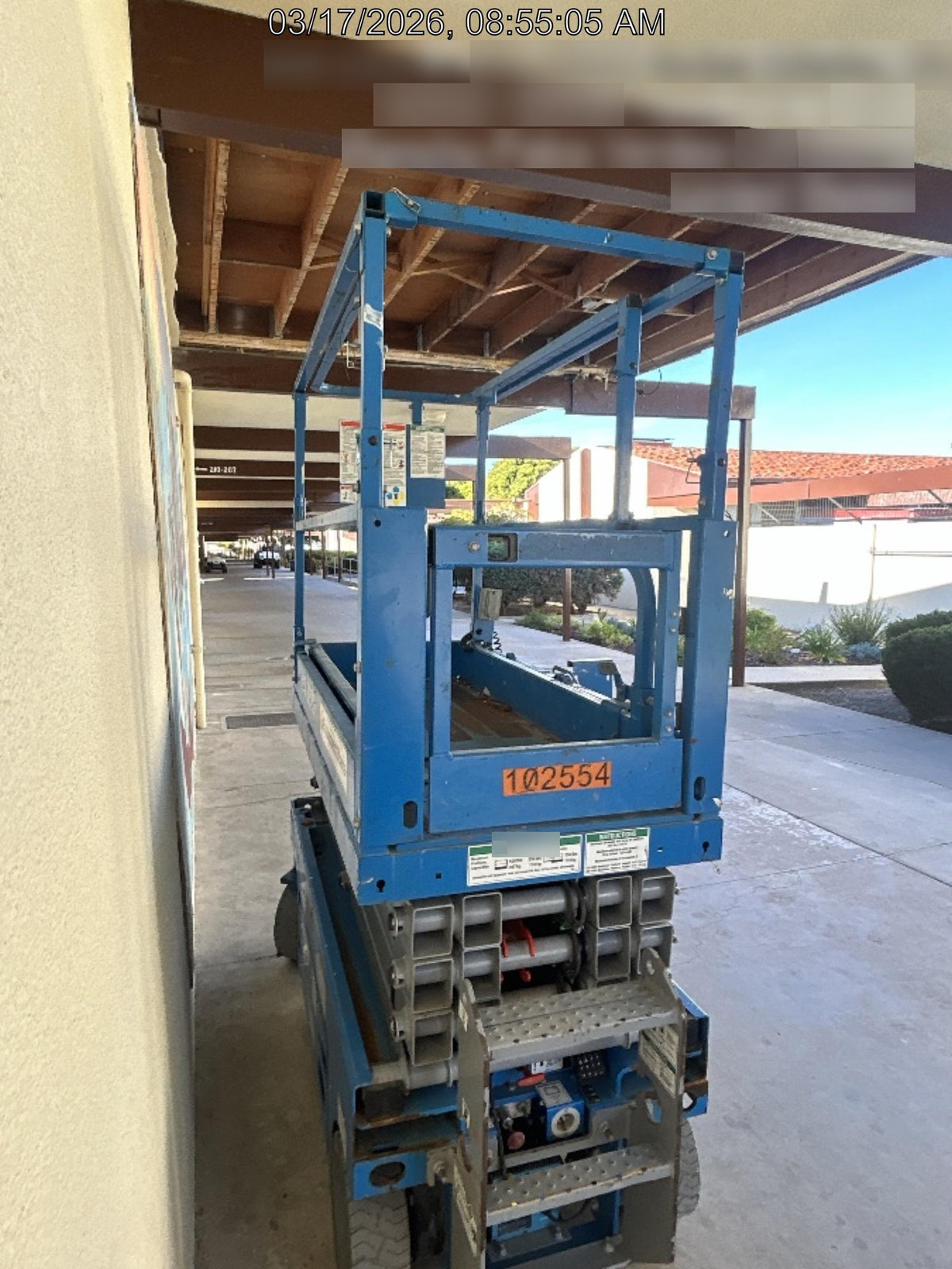 2020 Genie GS-1930 Solid Non Marking Tires, Beacon, Folding rails with half height swing gate, 800W Inverter