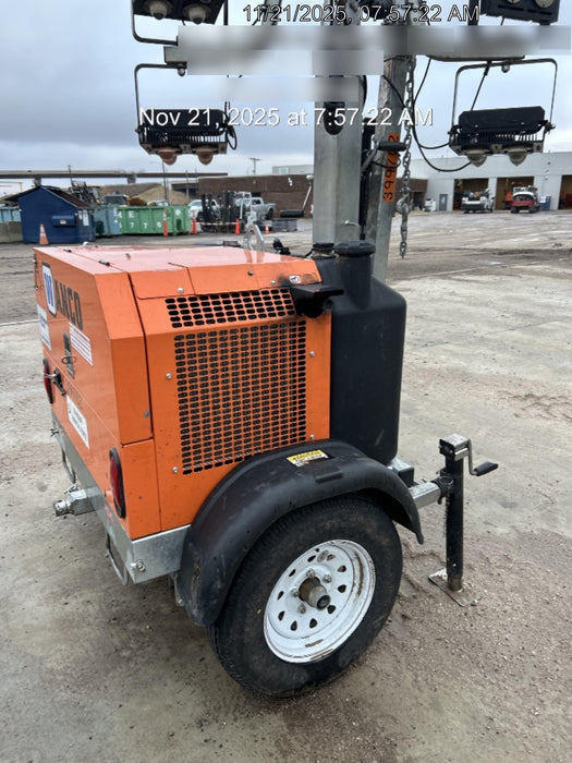 2024 Wanco WLTT-4MM4K Diesel, Deep Sea Controller, Shore Power Plug, Auto Start, (4) 350W LED Floodlights, 4kW Generator, 60 Gal Fuel Tank, 2" Ball, T3