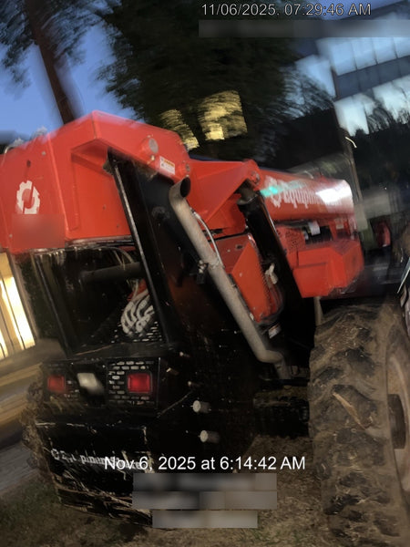 2019 Manitou MTA10055 Canopy, 120 HP, Solid Tires, Work Lights, Lift Hook, Auxiliary Hydraulics w/66" Carriage and 60" Forks