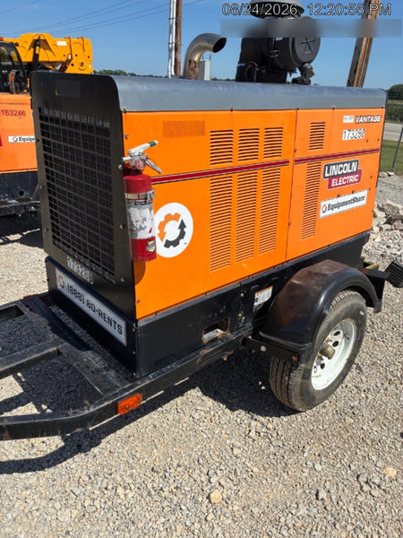 2021 Lincoln Electric Vantage 549X Ready Pak 3, ORANGE (includes trailer, cable rack, fender light kit)