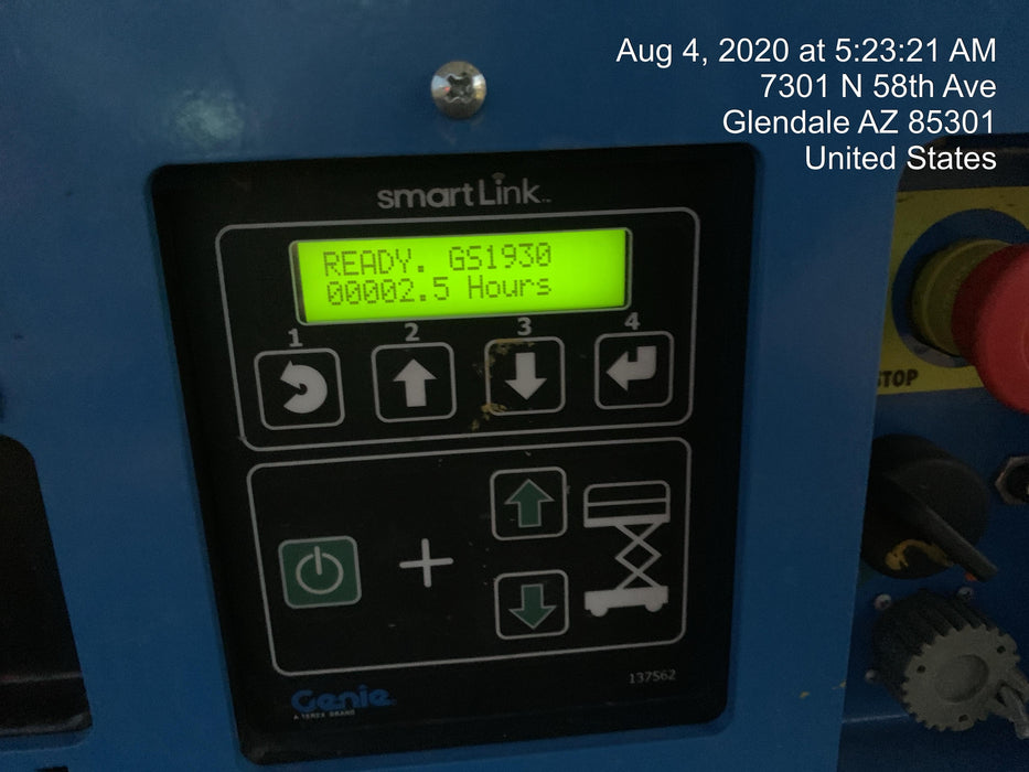 2020 Genie GS-1930 Standard Machine