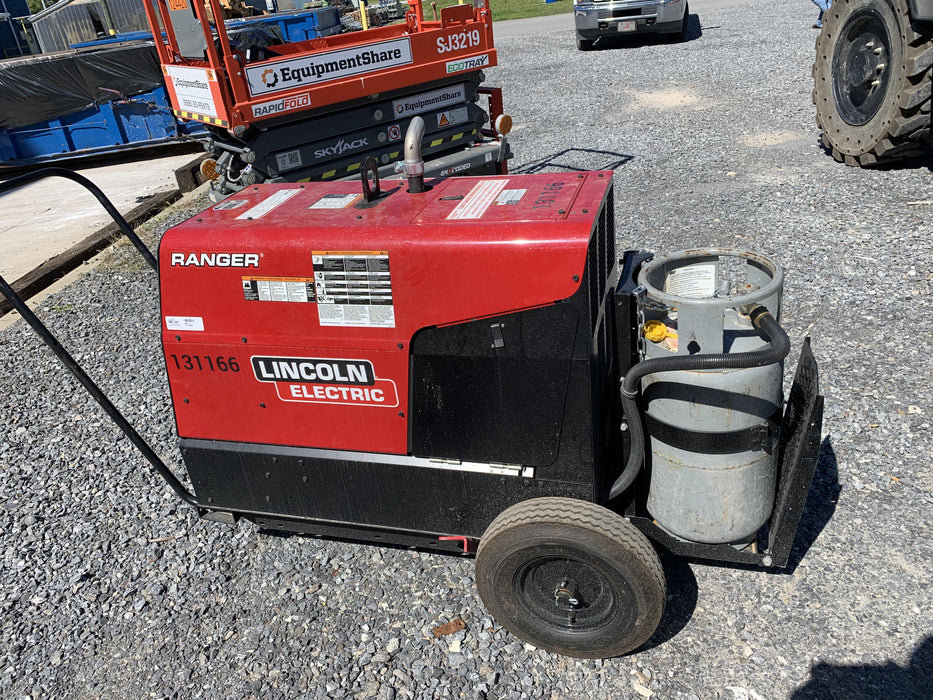 2021 Lincoln Electric Ranger 305 LPG K3430-1, Ranger 305 LPG, Undercarriage, Tank Holder & Strap, 10kw AC Gen, 25hp Kohler LPG Eng