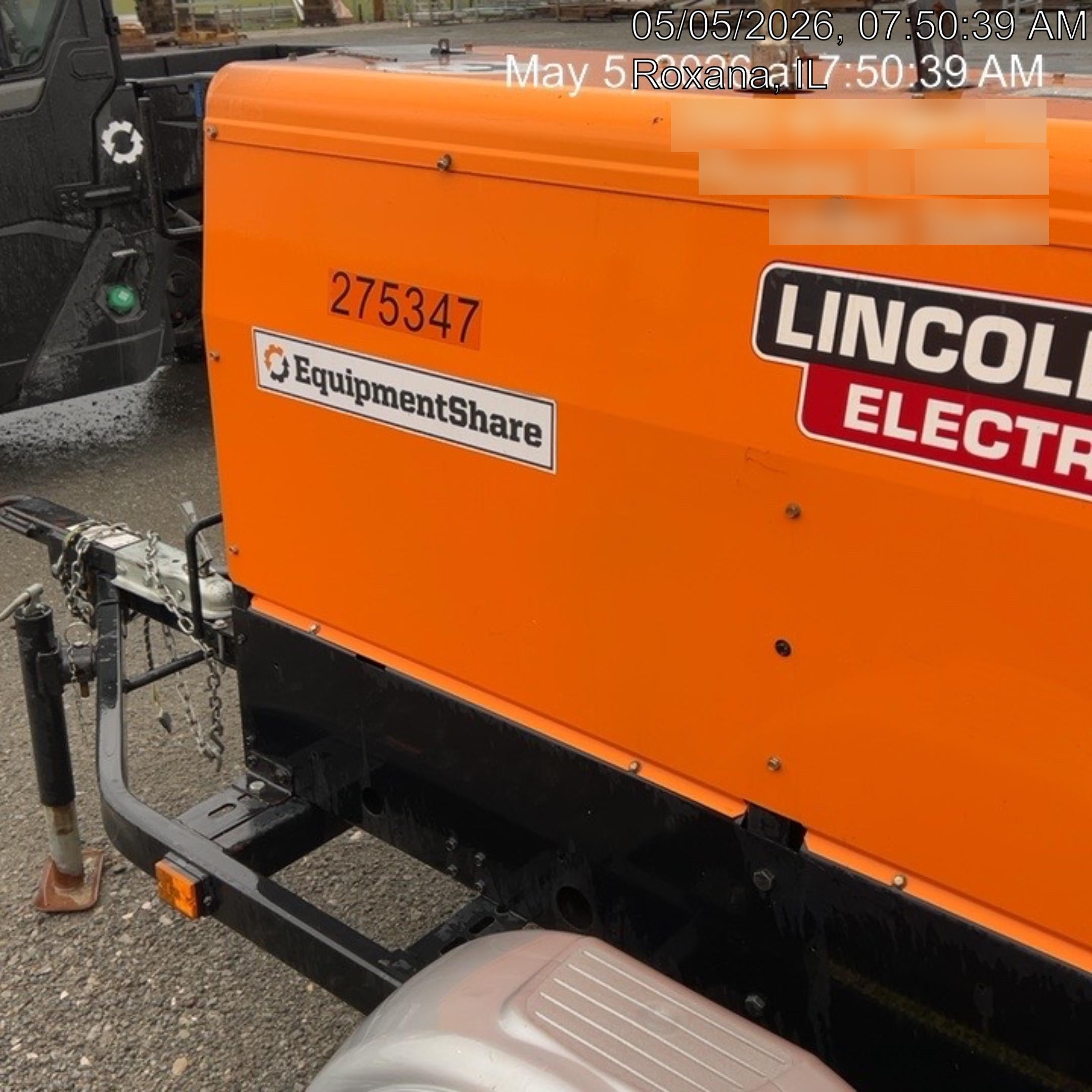 2022 Lincoln Electric LE400 Kubota V1505, Trlr, Cable Rack, Light Kit, ES Decals, T3