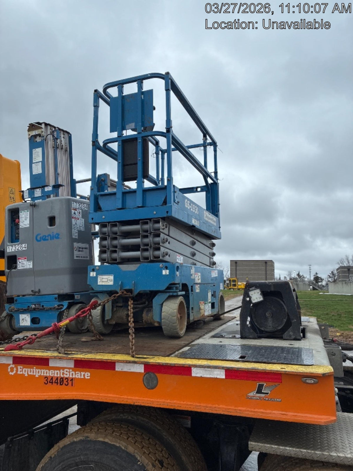 2020 Genie GS-1930 Solid Non Marking Tires, Beacon, Folding rails with half height swing gate, 800W Inverter