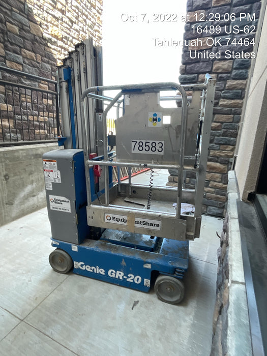 2020 GENIE GR-20