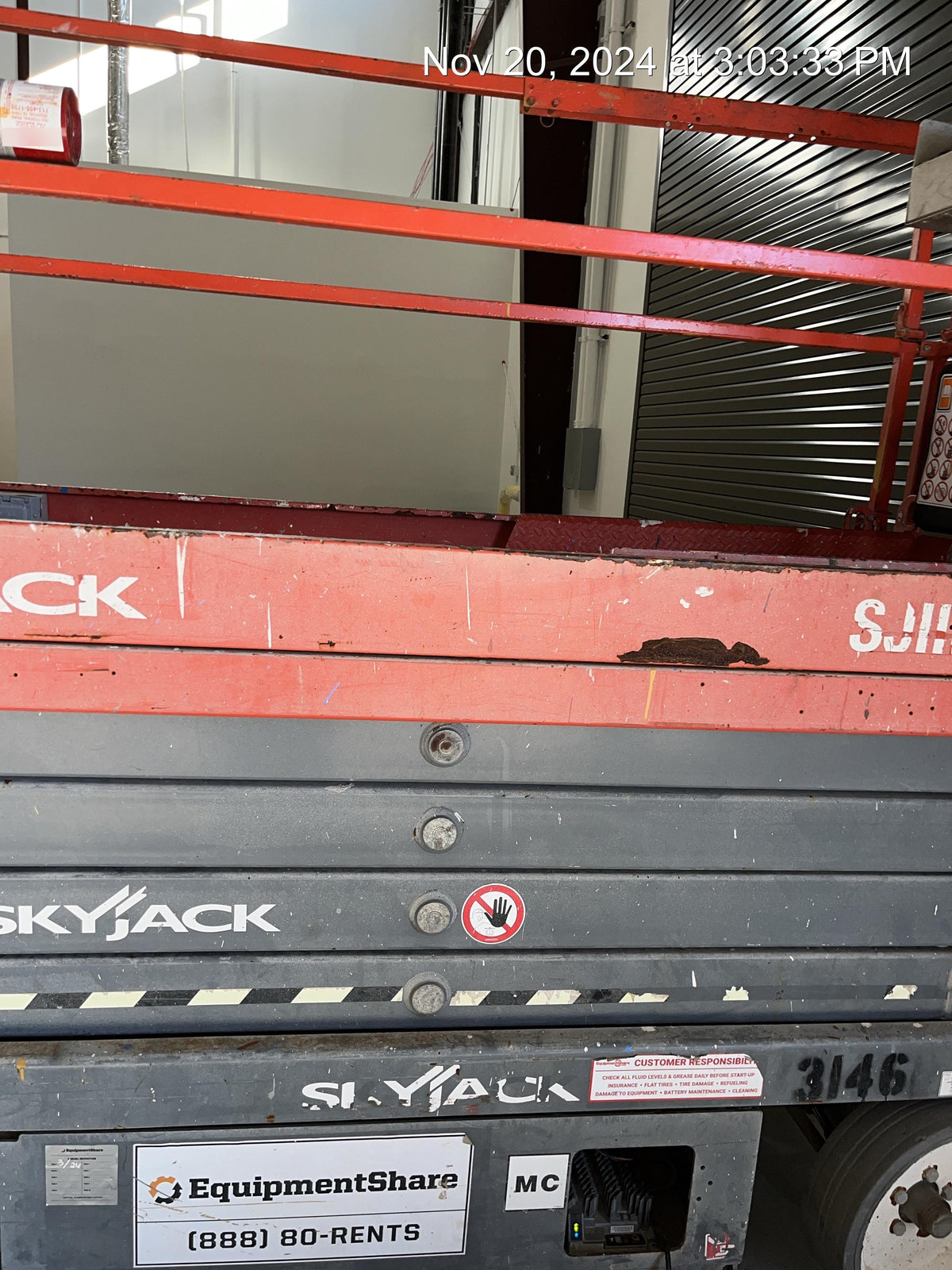 2017 SKYJACK SJIII-3226