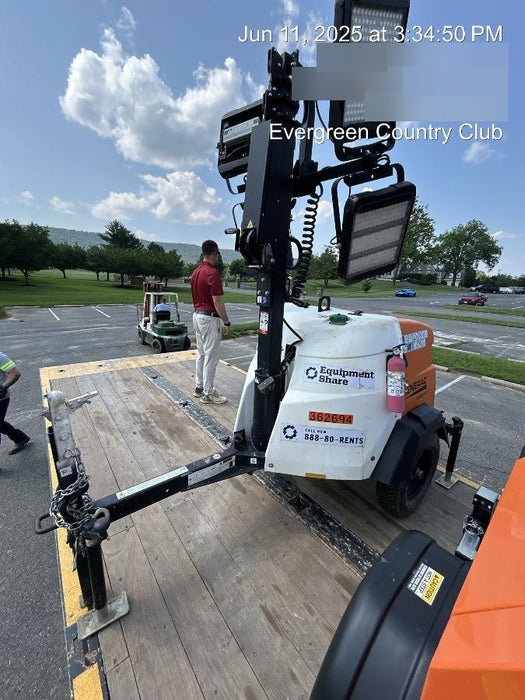 2023 Generac MLT2 Diesel, Flex Switch 120V Input, Powerzone Controller, 
(4) 320W LED Lights, 4kW Generator, 39.9 Gal Fuel Tank, 2" Ball, T3