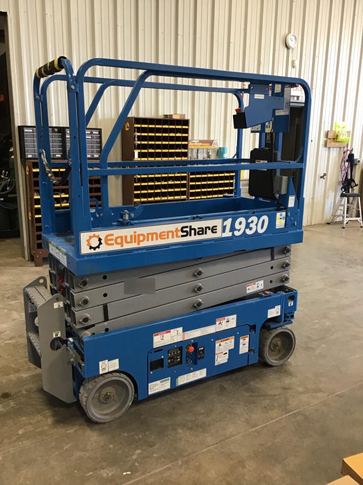 2018 Genie GS-1930 Genie GS-1930 w/Fixed Rail, Chain Entry