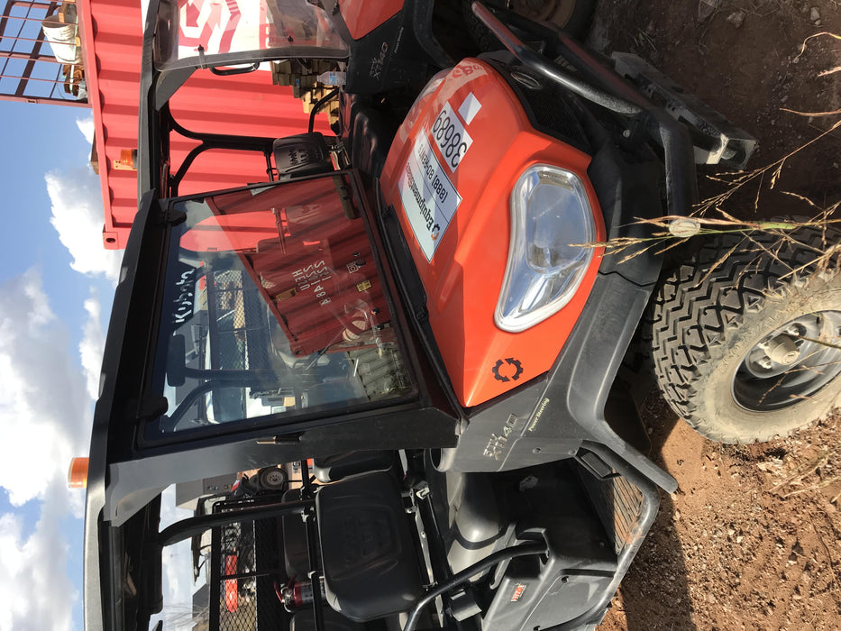 2019 Kubota RTV-X1140W-H 4wd Utility Cart, 4 Seat, Diesel, LED Strobe, Windshield Tempered Glass, Plastic Canopy, Wire Harness Kit, Backup Alarm