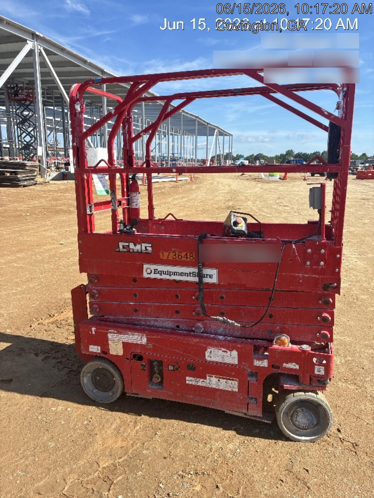 2021 Lgmg AS1932E Electric Drive, Solid Non Marking Tires, Dual Beacons