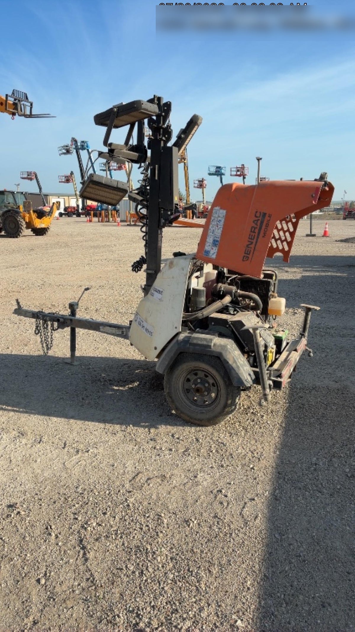 2024 Generac MLT2 Diesel, Flex Switch 120V Input, Powerzone Controller, 
(4) 320W LED Lights, 4kW Generator, 39.9 Gal Fuel Tank, 2" Ball, T3
