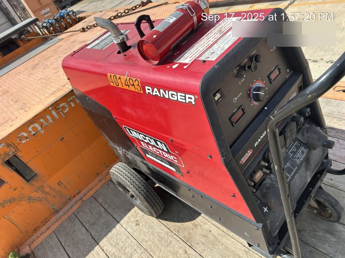 2024 Lincoln Electric Ranger 305 LPG Ranger 305 LPG, Undercarriage, Tank Holder & Strap, 10kw AC Gen, 25hp Kohler LPG Eng