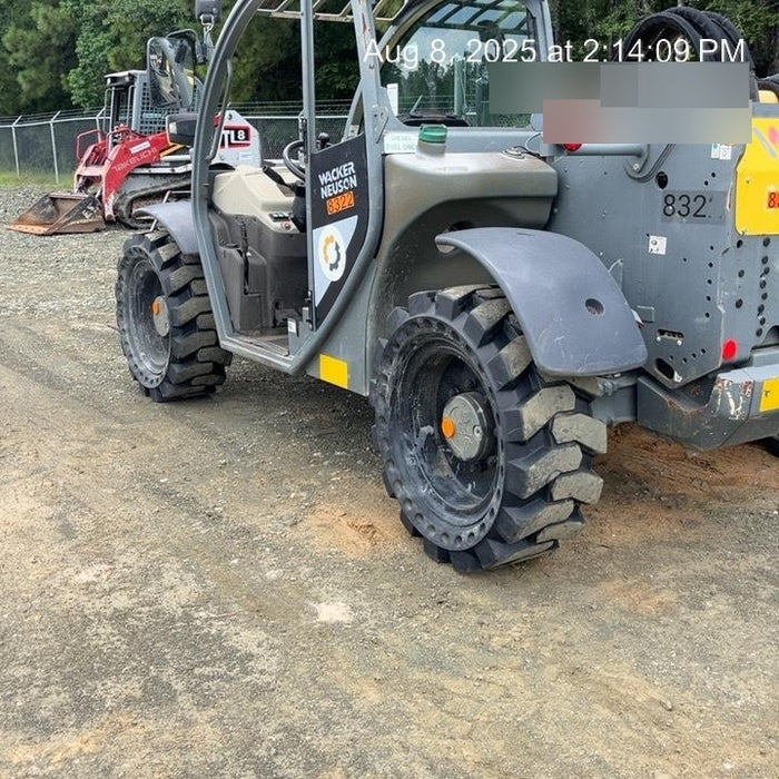 2018 Wacker Neuson TH627 Wacker Neuson TH627 Telehandler w/Canopy, Solid Tires, 48" Carriage and Forks