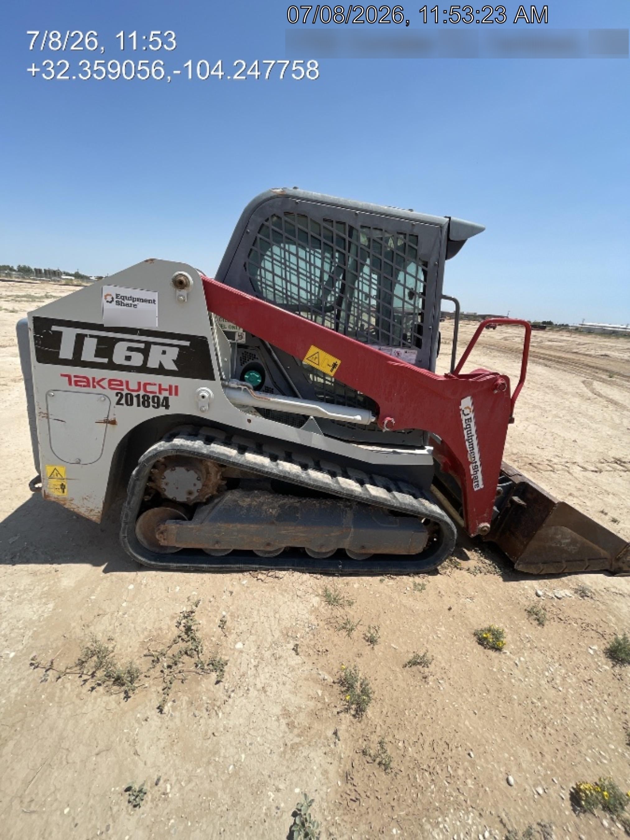 2022 TAKEUCHI TL6CR