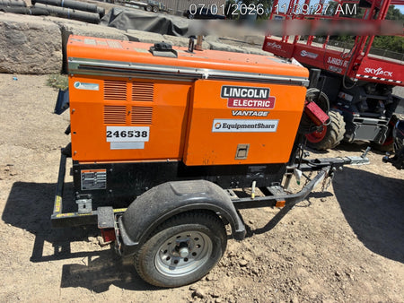 2022 Lincoln Electric LE400 Kubota V1505, Trlr, Cable Rack, Light Kit, ES Decals, T3