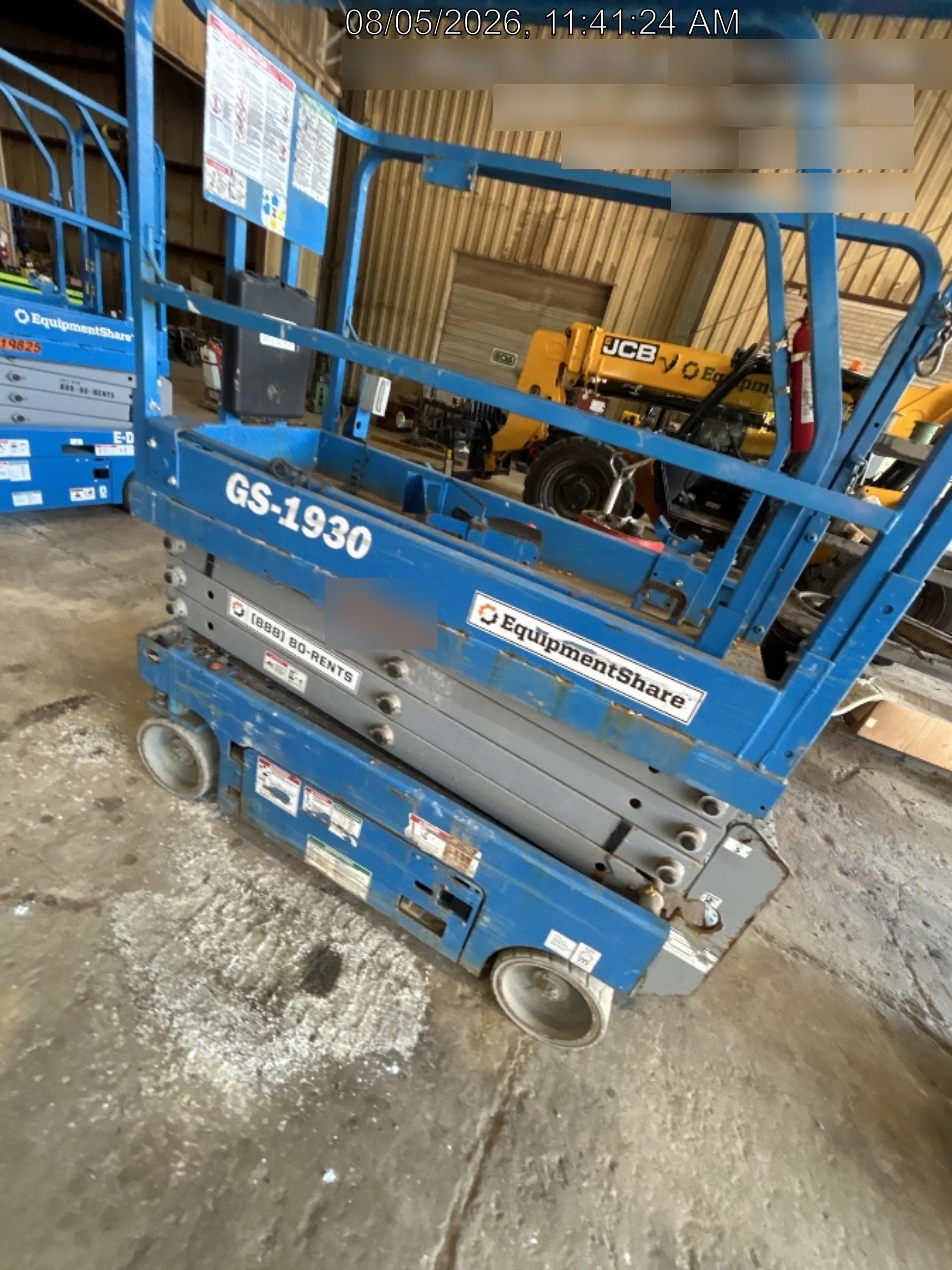 2020 Genie GS-1930 Fixed rails with chain entry gate - Pre A92.20