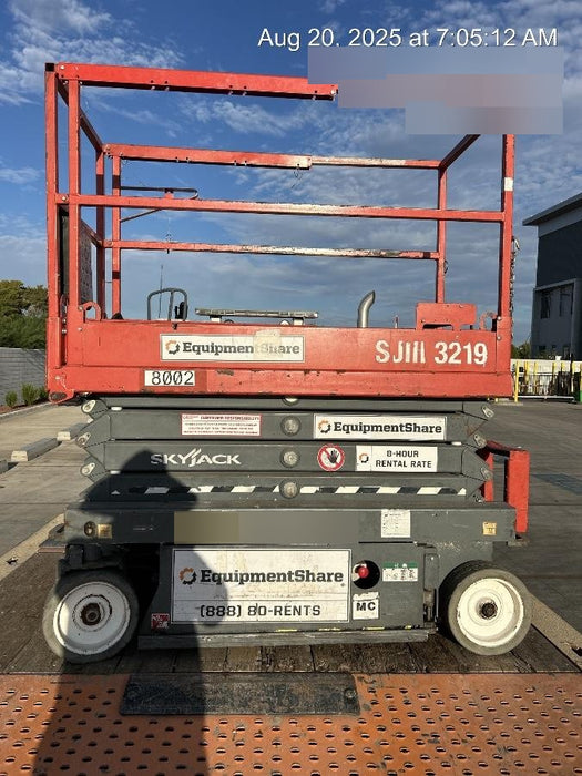 2018 SKYJACK SJIII-3219