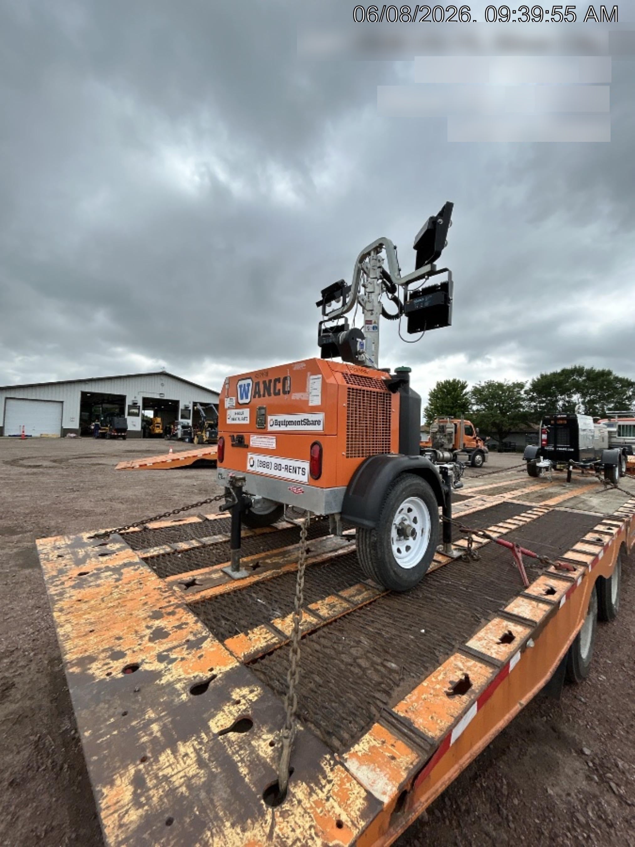 2024 Wanco WLTT-4MM4K Diesel, Deep Sea Controller, Shore Power Plug, Auto Start, (4) 350W LED Floodlights, 4kW Generator, 60 Gal Fuel Tank, 2" Ball, T3