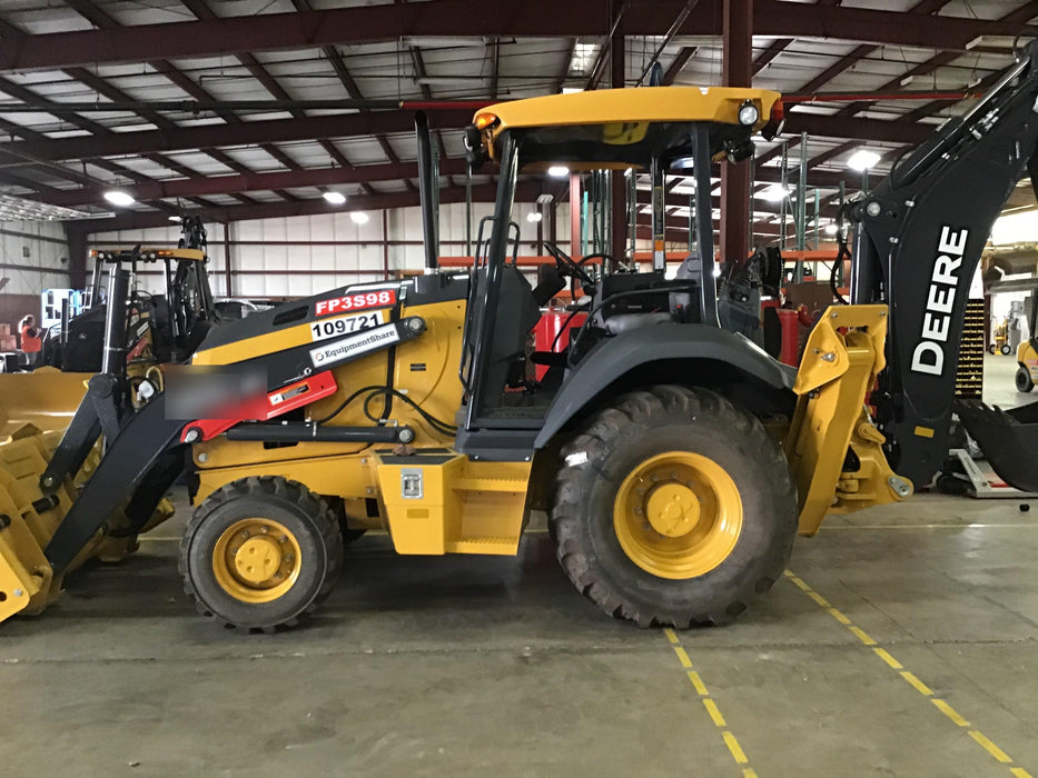 2020 John Deere 310LEP - Extendable Stick Canopy, 4WD, Extendable Stick, Pilot Controls, 2 Way Hydraulics, TAG Manual QC