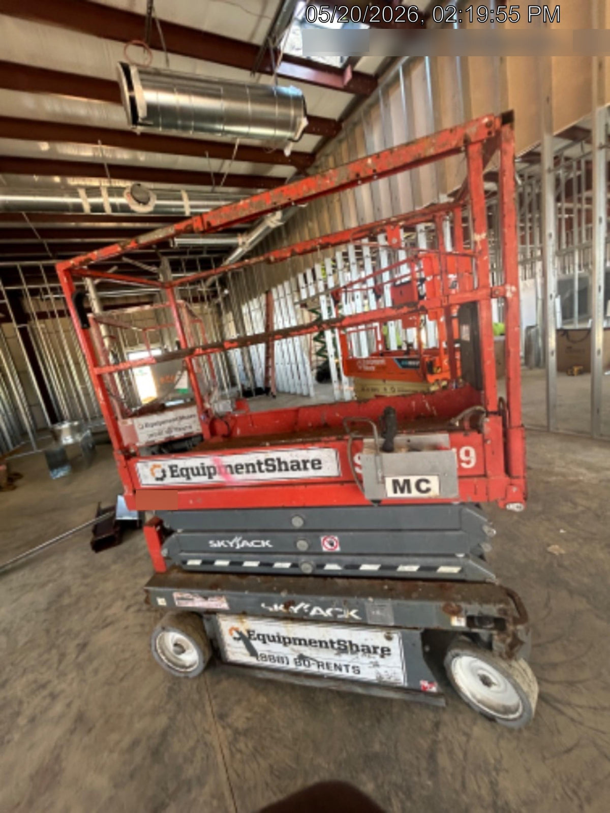 2019 Skyjack SJIII-3219 Standard w/Trojan Batteries