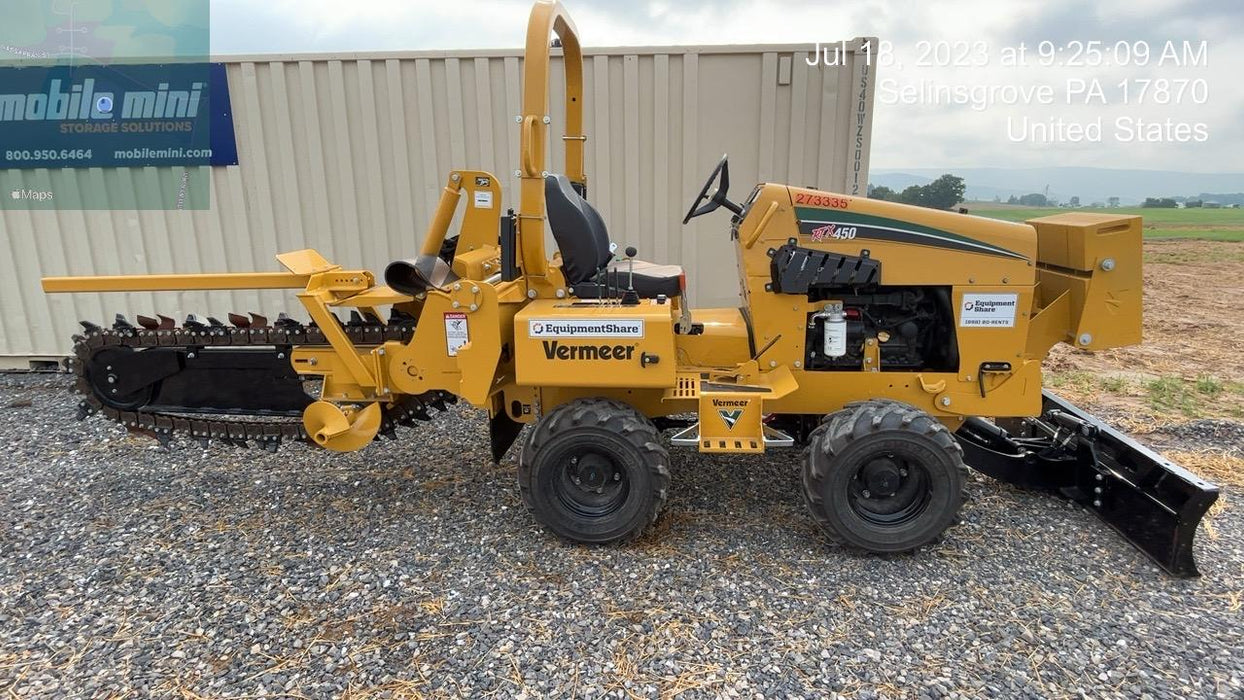 2023 VERMEER RTX450