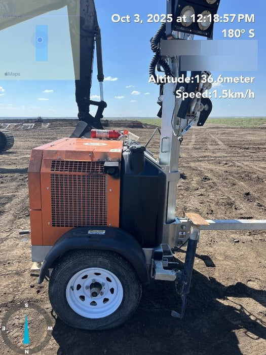 2024 Wanco WLTT-4MM4K Diesel, Deep Sea Controller, Shore Power Plug, Auto Start, (4) 350W LED Floodlights, 4kW Generator, 60 Gal Fuel Tank, 2" Ball, T3