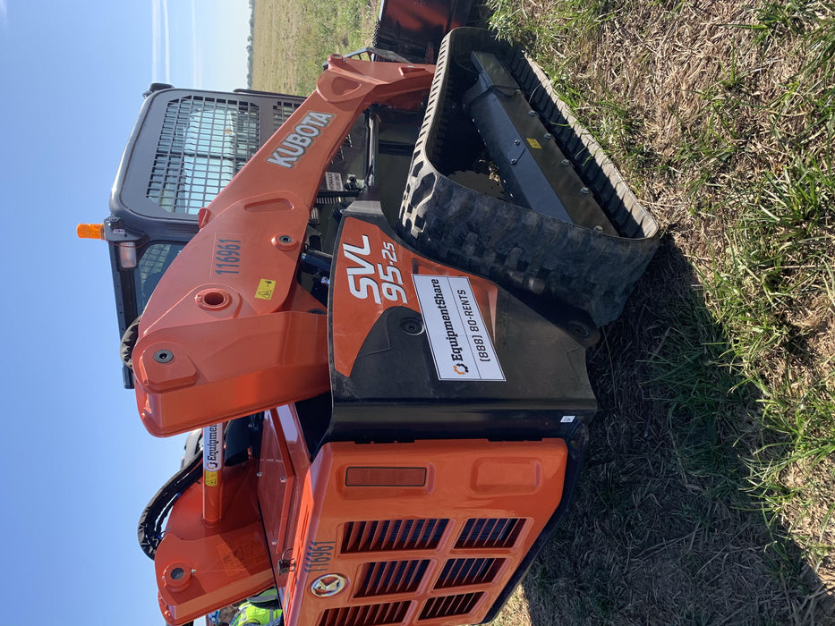 2020 Kubota SVL95-2SHC Cab, Rubber Tracks, Hydraulic Quick Coupler