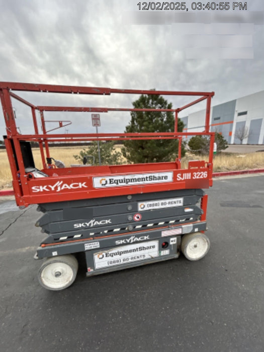 2019 Skyjack SJIII-3226 Standard Options