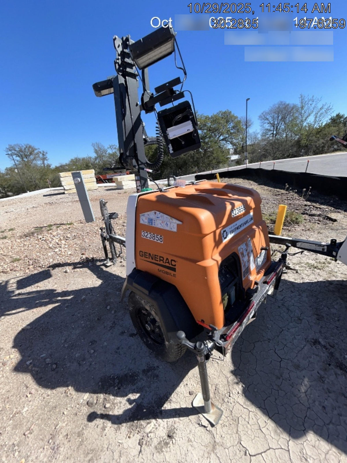 2023 Generac MLT2 Diesel, Flex Switch 120V Input, Powerzone Controller, (4) 320W LED Lights, 4kW Generator, 39.9 Gal Fuel Tank, 2" Ball, T3