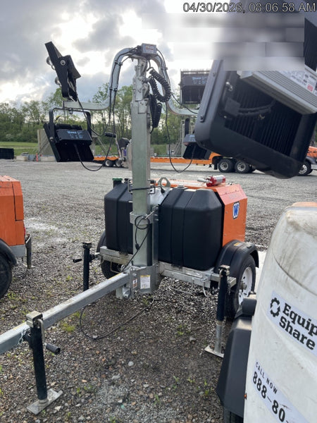 2024 Wanco WLTT-4MM4K Diesel, Deep Sea Controller, Shore Power Plug, Auto Start, (4) 350W LED Floodlights, 4kW Generator, 60 Gal Fuel Tank, 2" Ball, T3