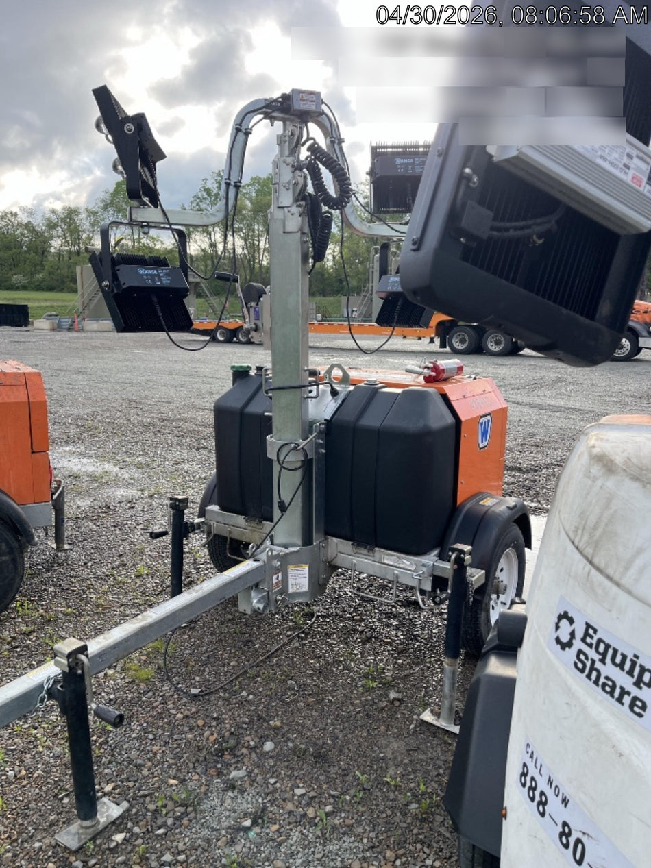 2024 Wanco WLTT-4MM4K Diesel, Deep Sea Controller, Shore Power Plug, Auto Start, (4) 350W LED Floodlights, 4kW Generator, 60 Gal Fuel Tank, 2" Ball, T3