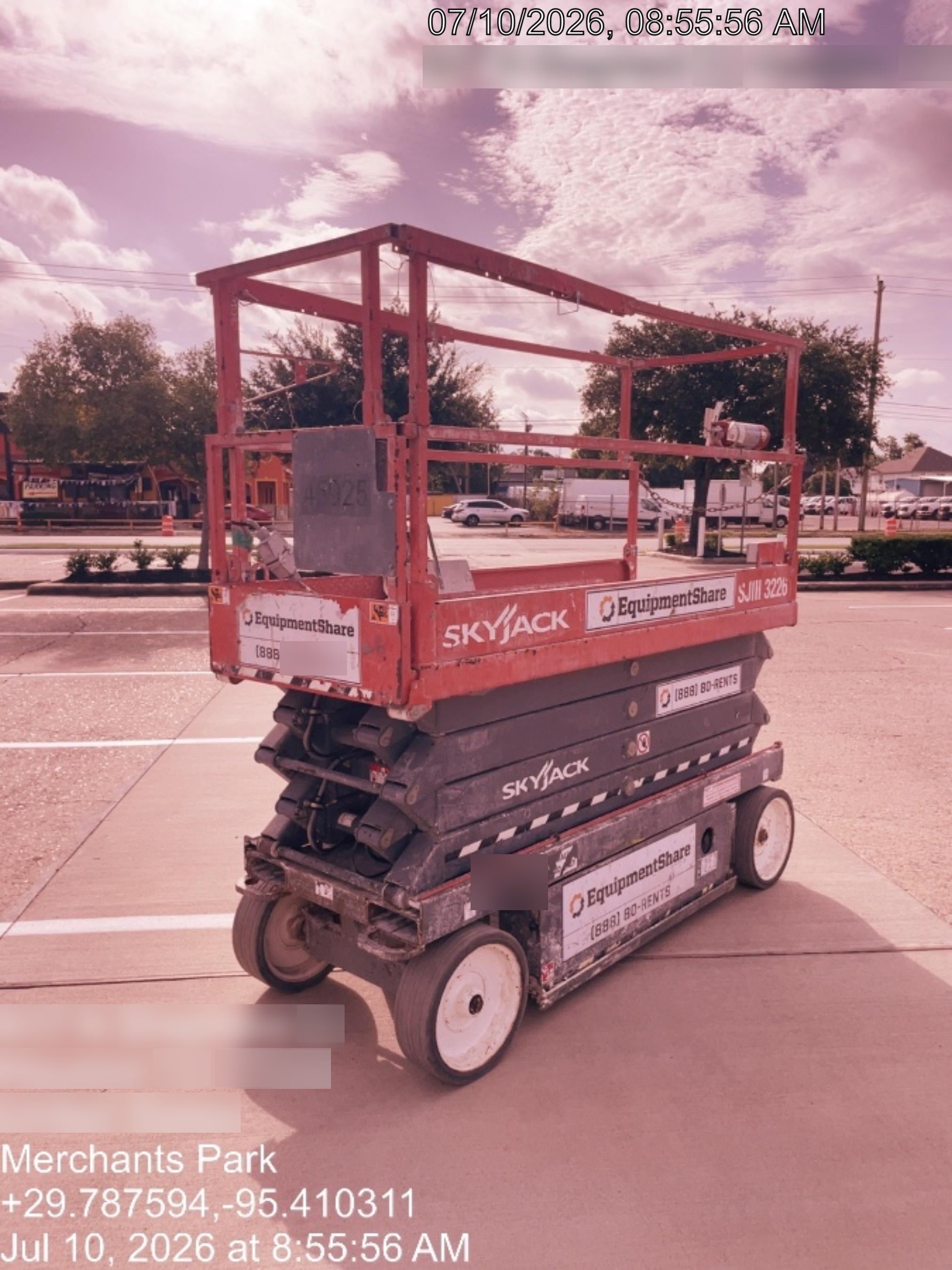 2019 Skyjack SJIII-3226 Standard Options, Trojan Batteries