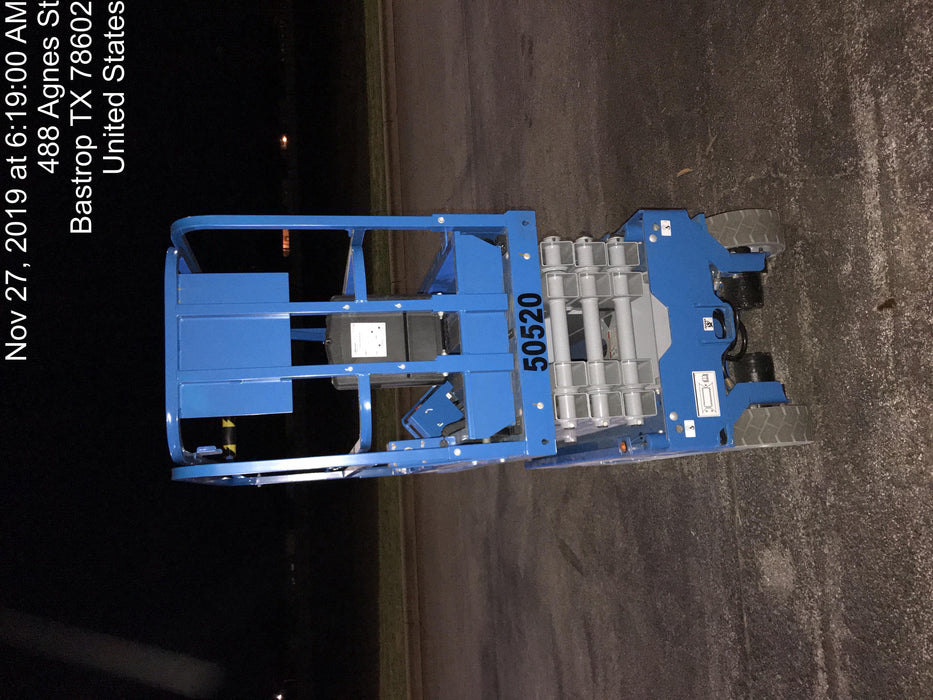 2019 Genie GS-1930 Fixed Rails with Chain Entry