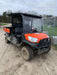 2022 Kubota RTV-X1140W-H Plastic Canopy, Windshield Acrylic Clear, LED Strobe Light, Wire Harness Kit, Back up Alarm