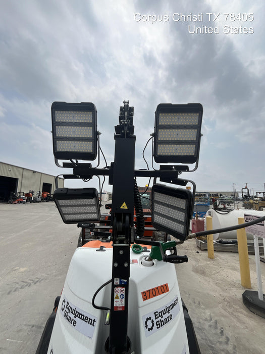 2023 Generac MLT2 Diesel, Flex Switch 120V Input, Powerzone Controller, 
(4) 320W LED Lights, 4kW Generator, 39.9 Gal Fuel Tank, 2" Ball, T3