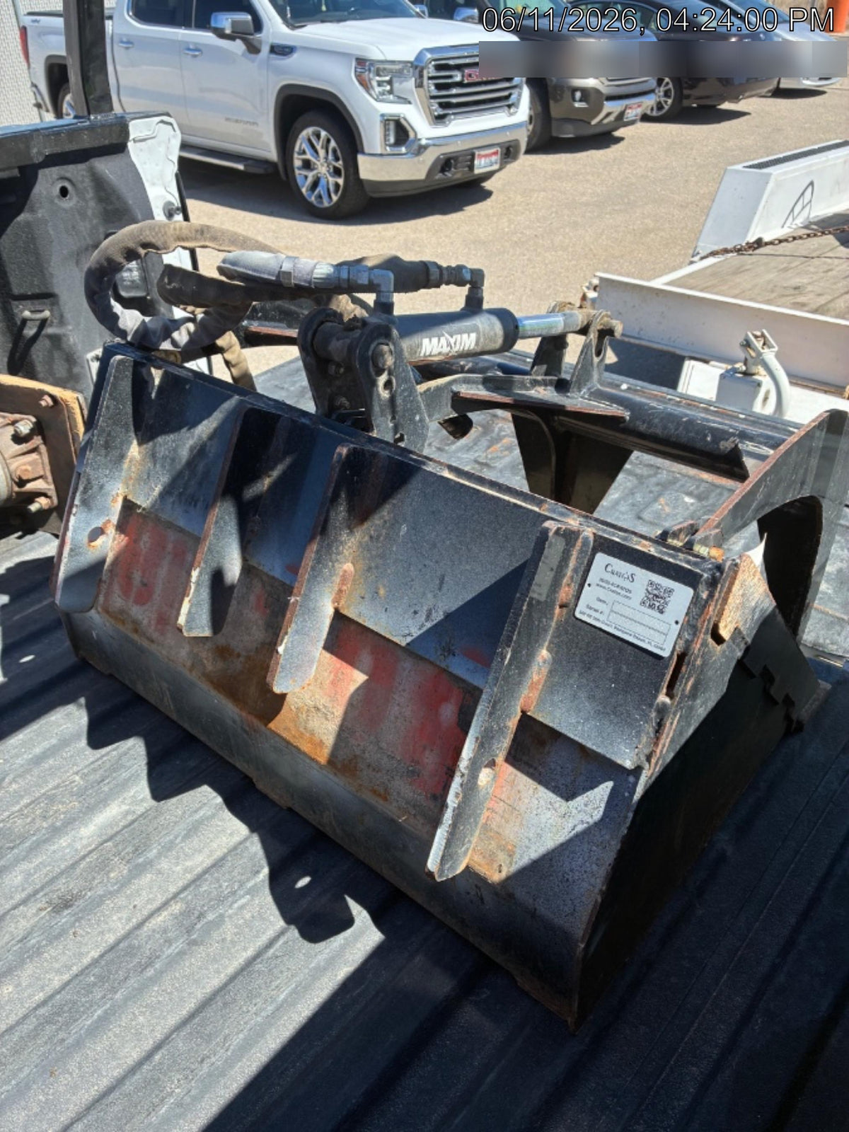 2022 CRATOS 31" Grapple Bucket