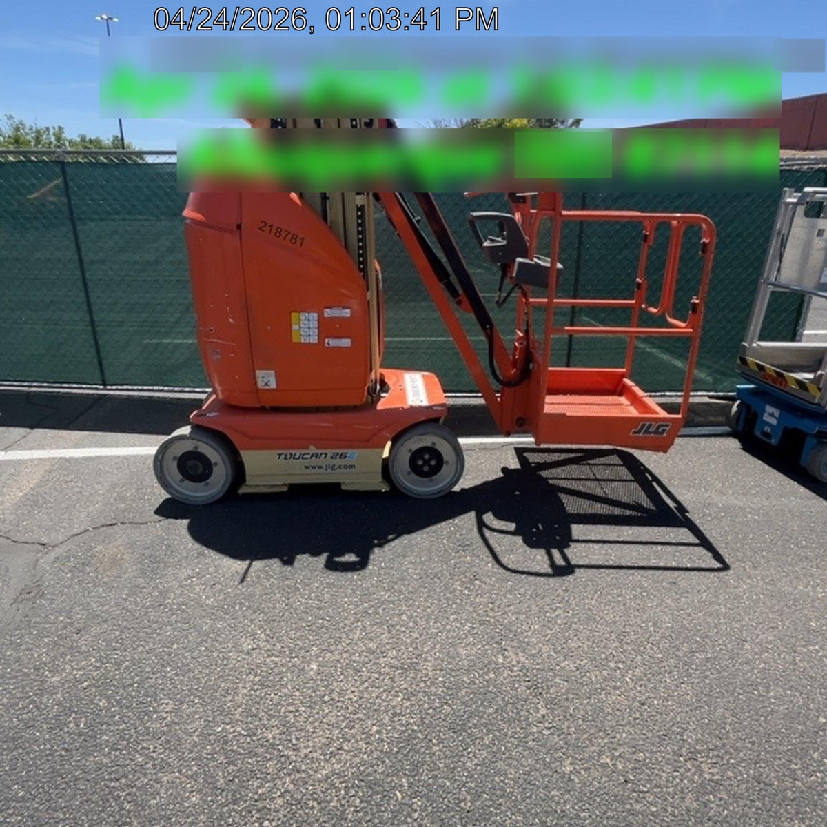 2022 JLG 26E