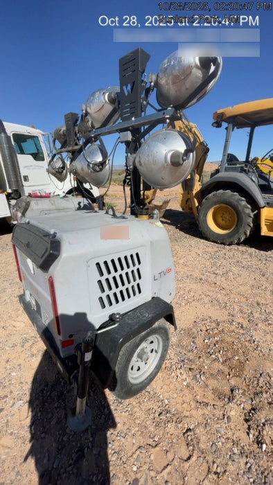 2019 Wacker Neuson LTV6L-MH Mobile Light Tower w/Fuel Level Sensor Installed