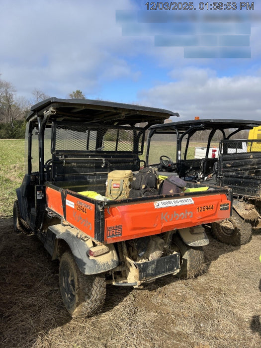 Kubota RTV-X1140W-H Plastic Canopy, Windshield Acrylic Clear, LED Strobe Light, Wire Harness Kit, Back up Alarm