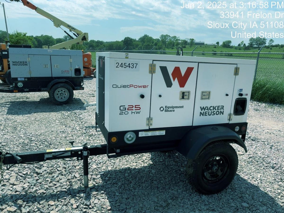 2022 WACKER NEUSON G25