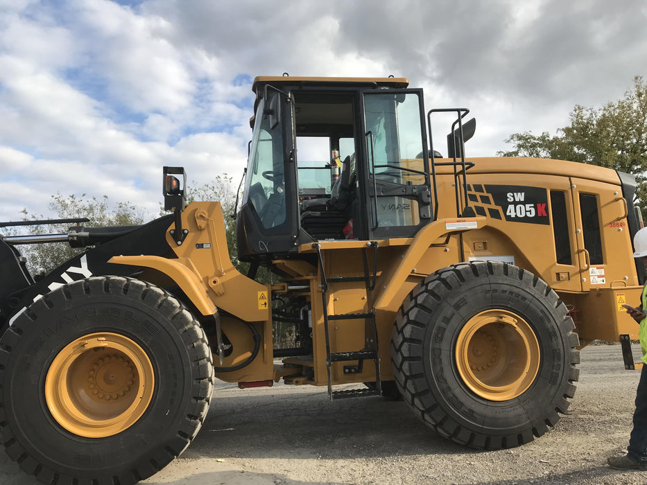 2019 Sany SW405K Tier 4, Cab, 3rd Function Hydraulics Smooth Pin On Bucket