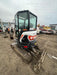 2022 Bobcat E26 Cab/Heat/Air Rubber Tracks, Manual QC