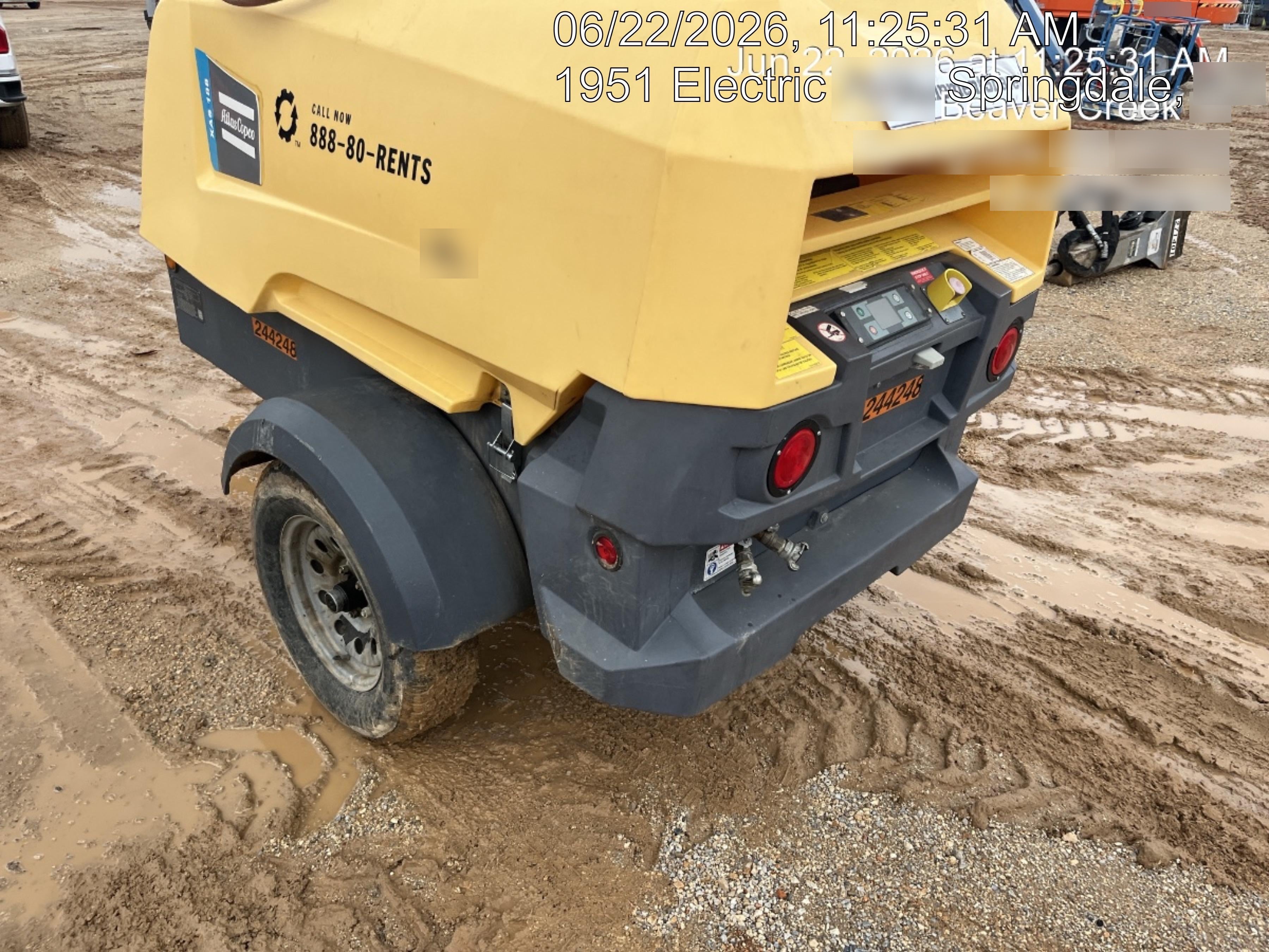 2022 ATLAS COPCO XAS188 CWK