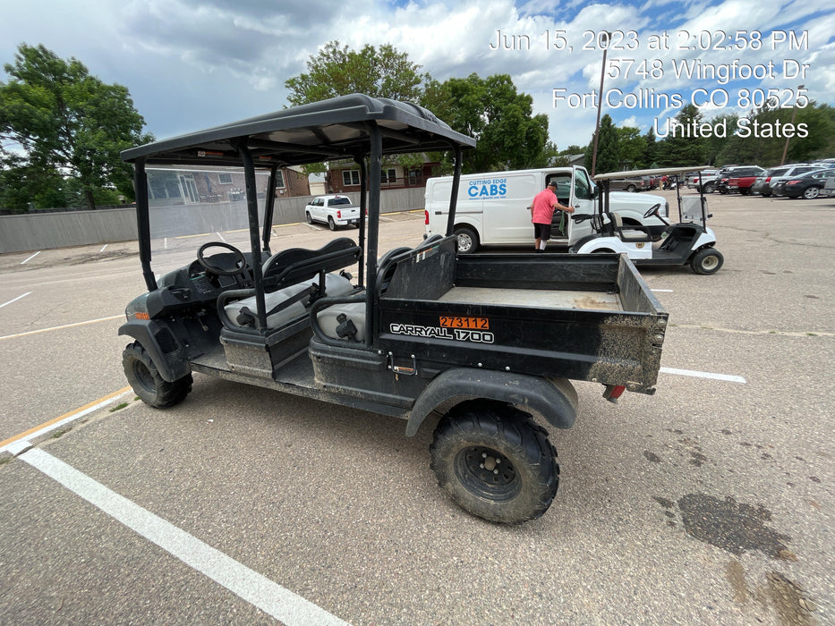 2023 Club Car CA1700D Canopy, Diesel, 4 Passenger