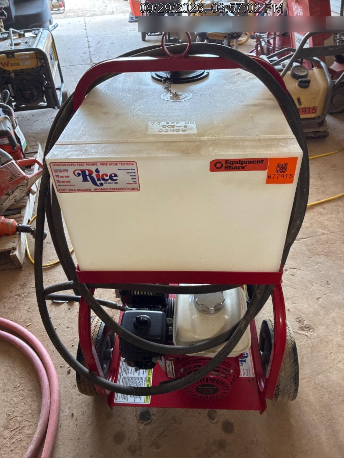 2026 RICE HYDRO DPH-3B