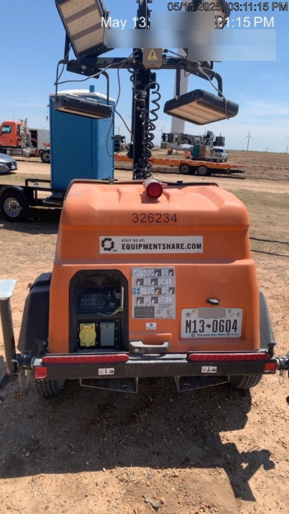 2023 Generac MLT2 Diesel, Flex Switch 120V Input, Powerzone Controller, (4) 320W LED Lights, 4kW Generator, 39.9 Gal Fuel Tank, 2" Ball, T3