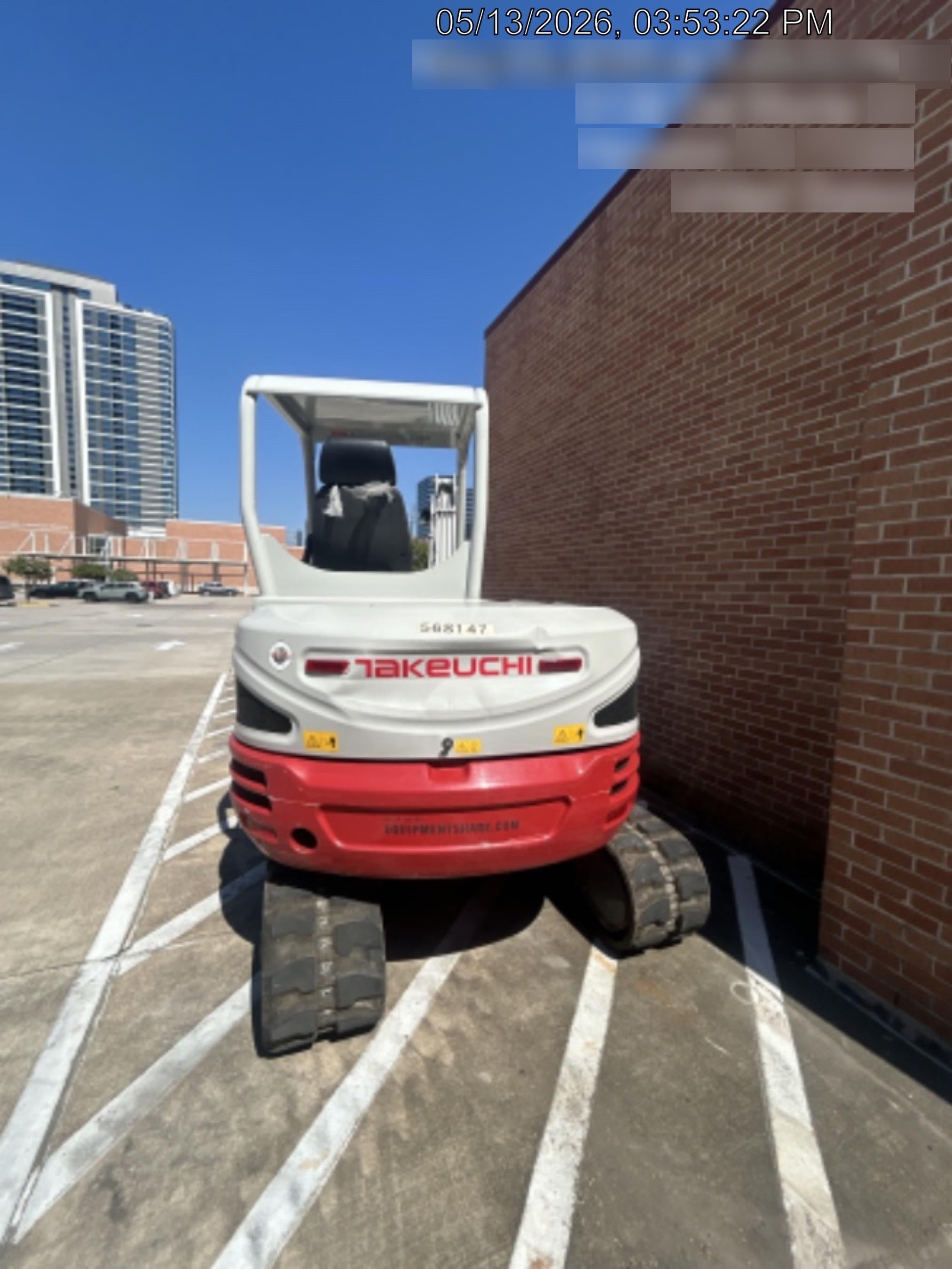 2025 TAKEUCHI TB250-2R