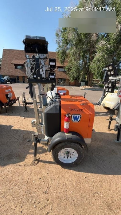 2024 Wanco WLTT-4MM4K Diesel, Deep Sea Controller, Shore Power Plug, Auto Start, (4) 350W LED Floodlights, 4kW Generator, 60 Gal Fuel Tank, 2" Ball, T3
